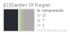 [t2]Garden Of Regret